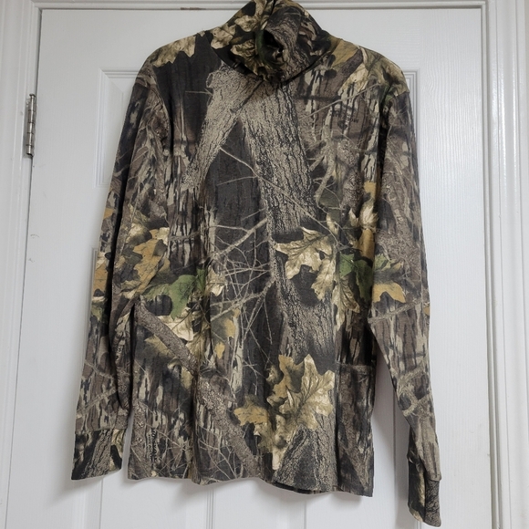 Mossy Oak Vintage Dead Stock Turtleneck Long Sleeve. - Picture 3 of 11